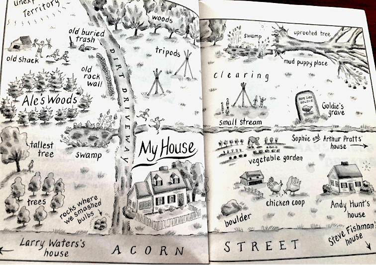 Acorn Street Map